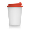 Frosted Double Wall Cup 2 Red